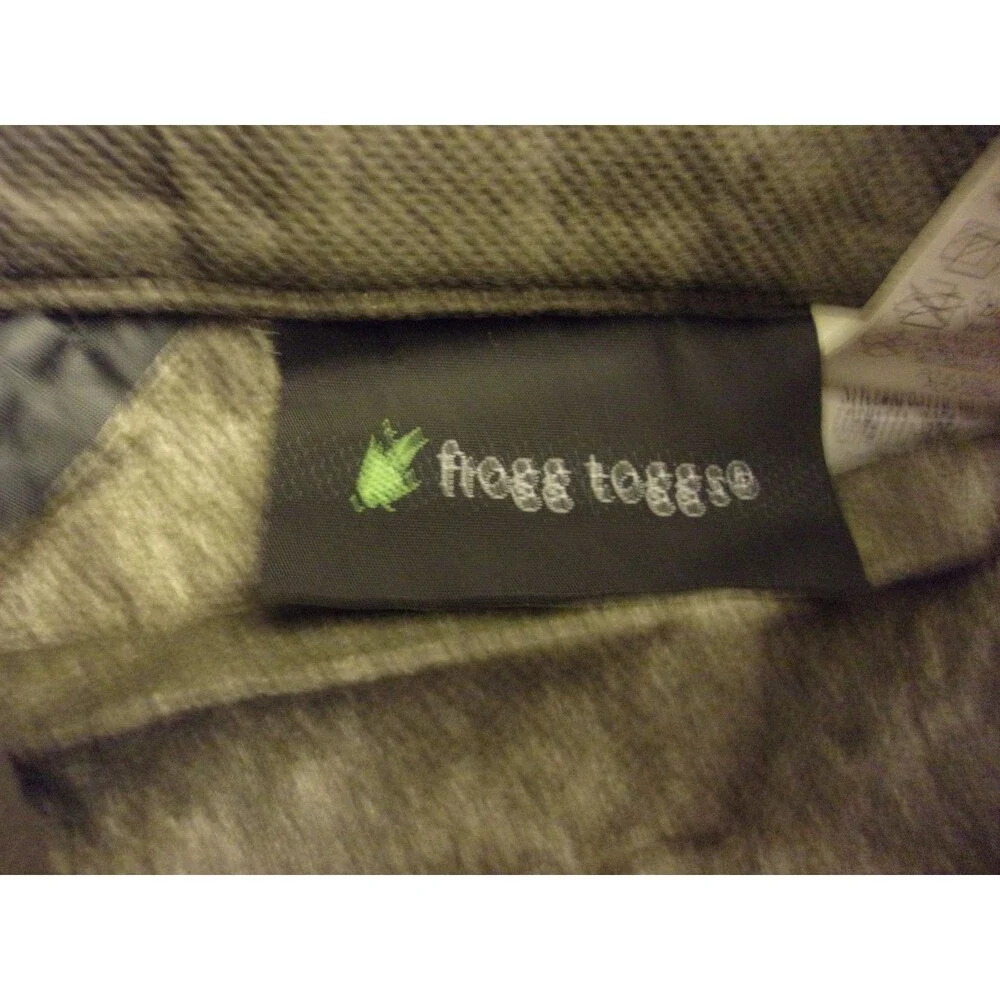Frogg Toggs Gray Rain Jacket Sz. M/L Polypropylene Lightweight Motorcycle Mens